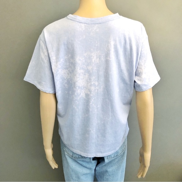Hollister Pastel Blue Casual Relaxed Fit Short Sleeves T Shirt Tee. Large. - Picture 4 of 13